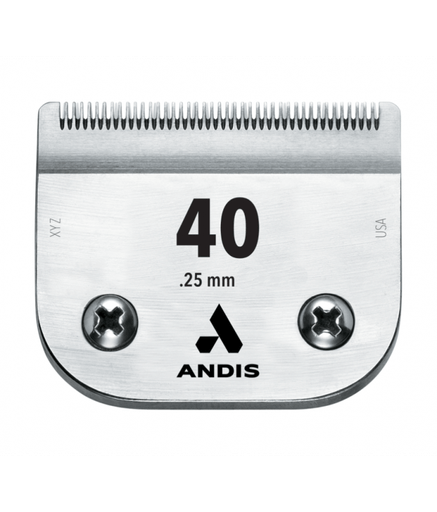 Andis Ceramic Edge® Detachable Blade[Blade Size - 40 - 0.25mm] - Shopivet.com