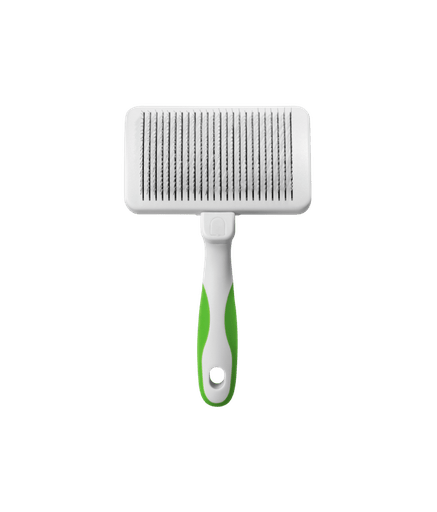 Andis Self Cleaning Slicker Brush - 9.5 x 2 x 5.75 inches - Shopivet.com