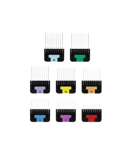 Andis Universal Stainless Steel Combs 8 - Piece Set - Shopivet.com