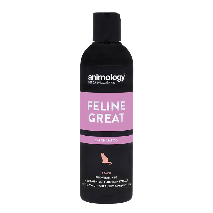 Animology Feline Great Peach Cat Shampoo 250ml - 250ml - Shopivet.com