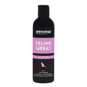 Animology Feline Great Peach Cat Shampoo 250ml - 250ml - Shopivet.com