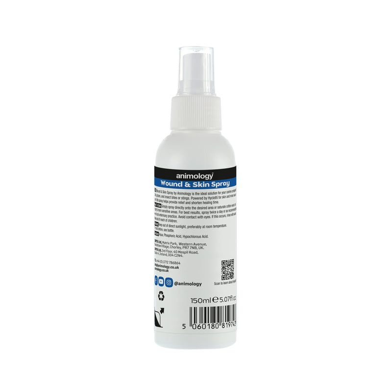 Animology Wound & Skin Dog Spray 150ml - 150ml - Shopivet.com
