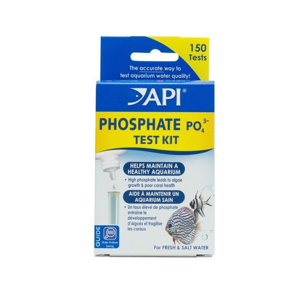 API Phosphate PO4 Freshwater & Saltwater Aquarium Test Kit, 150 count - Shopivet.com