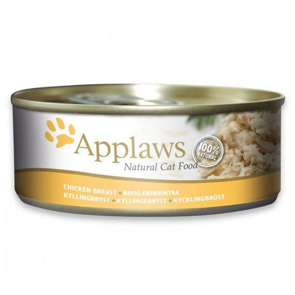 Applaws Chicken Breast in Broth Wet Cat Food Tin - 156G - Shopivet.com
