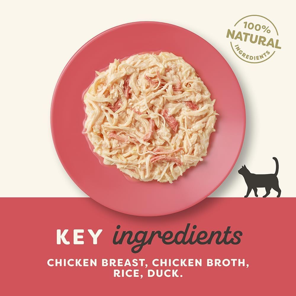 Applaws Chicken Breast with Duck in Broth Wet Cat Food 60g Pot - 60G - Shopivet.com