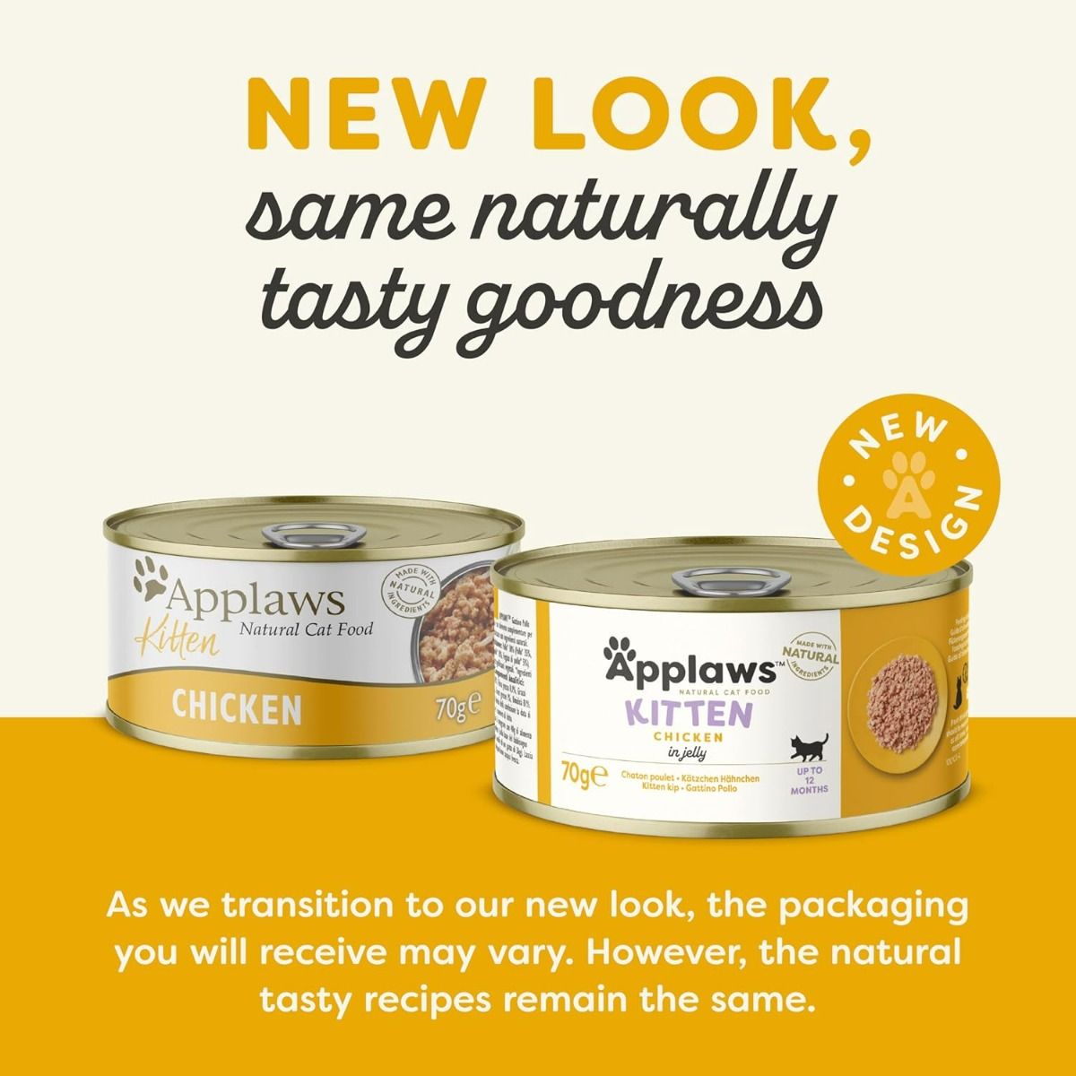 Applaws Chicken Wet Kitten Food 70g Tin - 70G - Shopivet.com