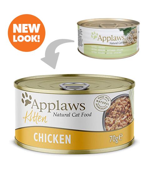 Applaws Chicken Wet Kitten Food 70g Tin - 70G - Shopivet.com