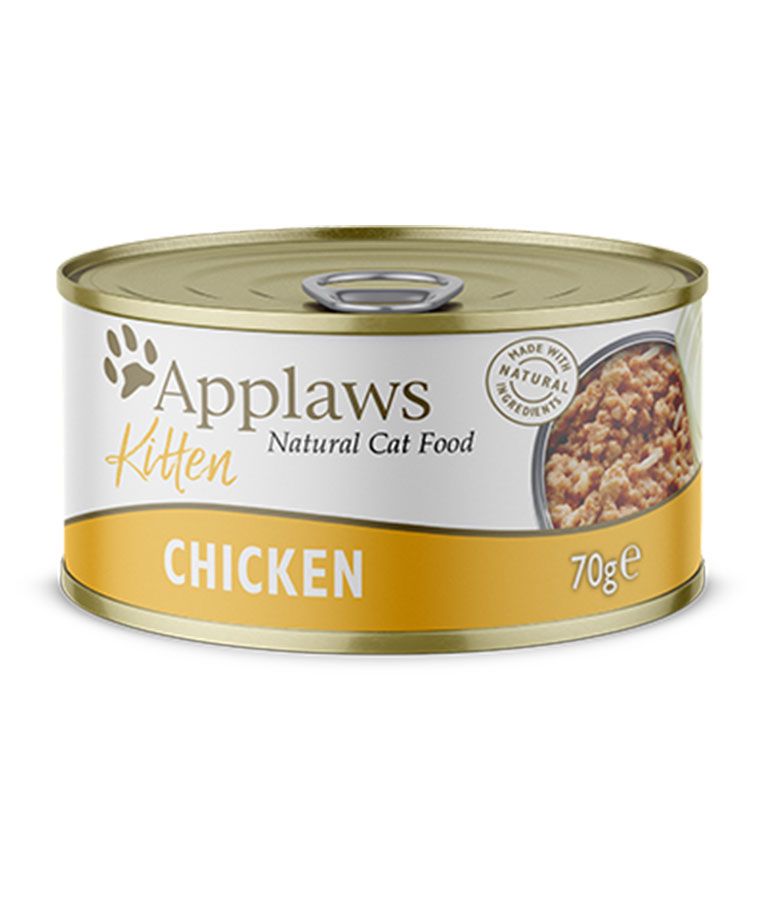 Applaws Chicken Wet Kitten Food 70g Tin - 70G - Shopivet.com