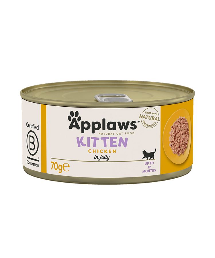 Applaws Chicken Wet Kitten Food 70g Tin - 70G - Shopivet.com
