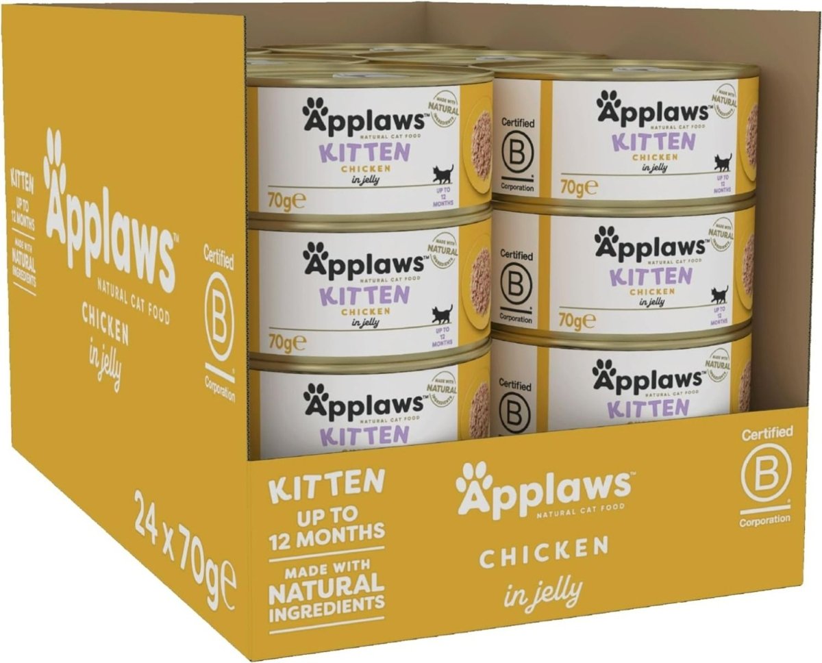 Applaws Chicken Wet Kitten Food 70g Tin - 70G - Shopivet.com
