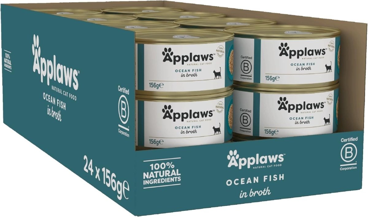 Applaws Ocean Fish Adult Wet Cat Food Tin - 70g - Shopivet.com