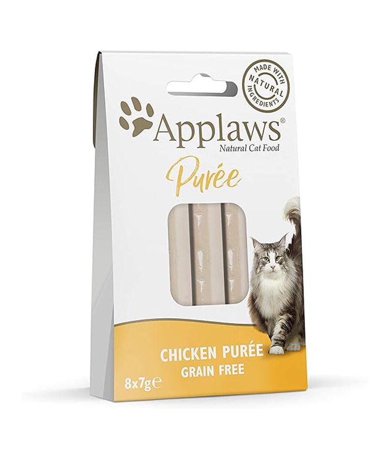 Applaws Chicken Puree Grain Free Cat Treats 8 x 7g - 56g