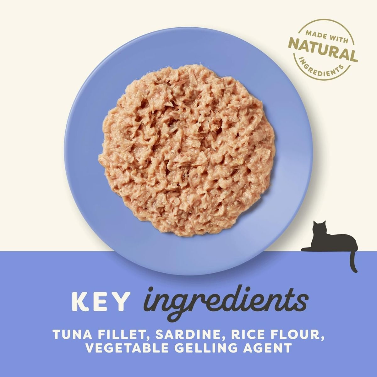 Applaws Tuna Fillet with Sardine Senior Wet Cat Food 70g Tin - 70G - Shopivet.com
