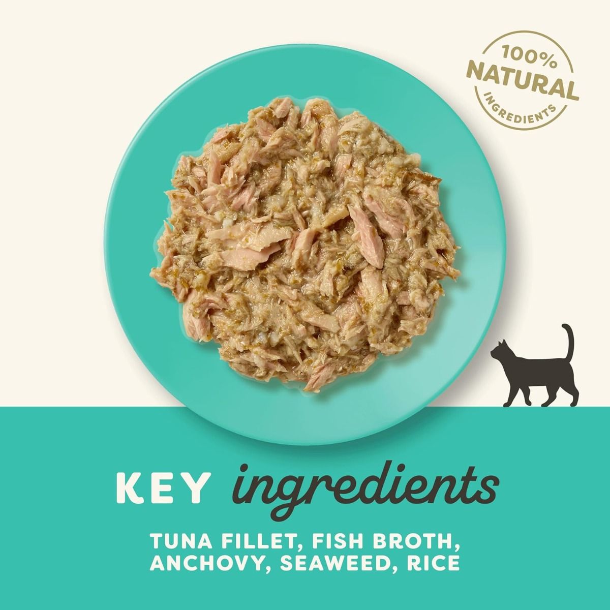 Applaws Tuna with Anchovy & Seaweed in Broth Wet Cat Food 70g Pouch - 70G - Shopivet.com