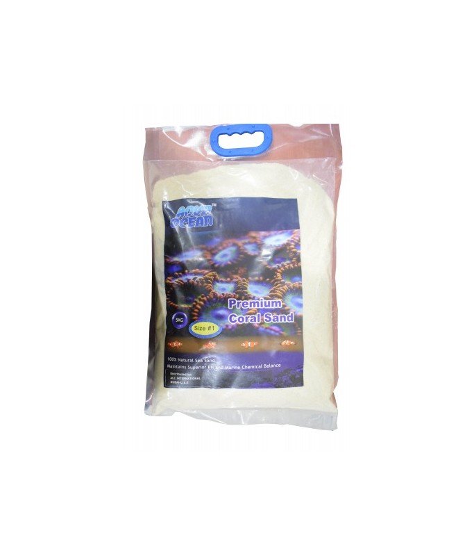 Aqua Ocean Premium Coral Sand Size - 1(0.3 - 1mm) 5kg - Shopivet.com