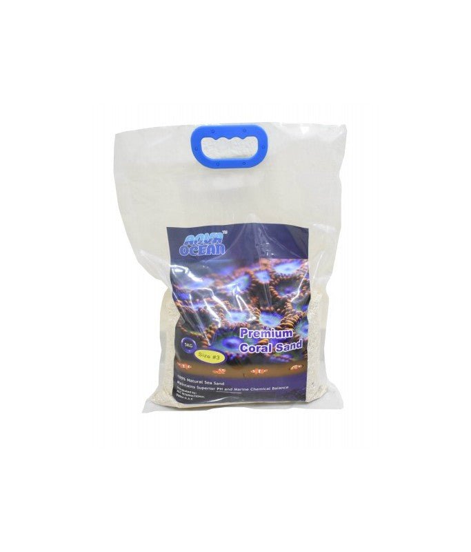 Aqua Ocean Premium Coral Sand Size 3, 3 - 4mm 5kg - Shopivet.com