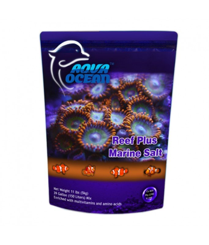 Aqua Ocean Reef Plus Marine Salt (Bag) 20kg - Shopivet.com