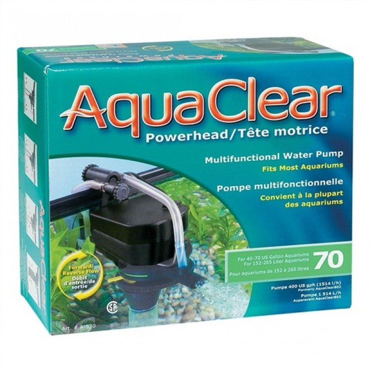 AQUACLEAR 70 POWER HEAD-V 265L - Shopivet.com