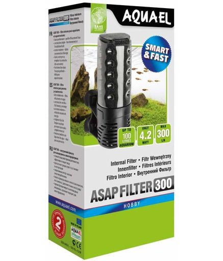 Aquael Asap Internal Filter[Flow - 300L/h] - Shopivet.com