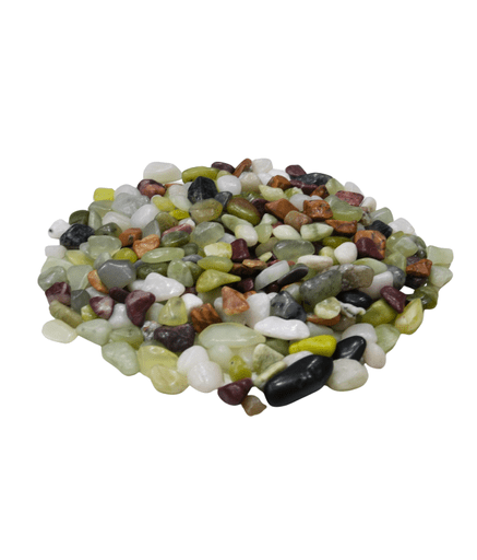 Aqualife S(5 - 12mm) Polished Mix Natural Stone 10kg - Shopivet.com