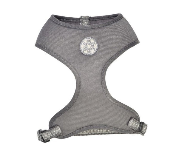 Asanoha T-Shirt Harness - Grey / Large - Shopivet.com