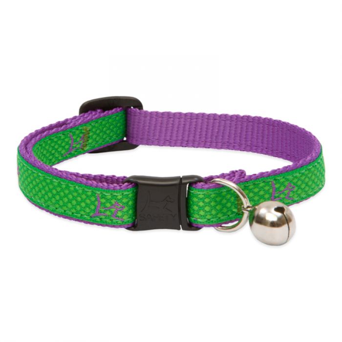 AUGUSTA Green Cat collar With BELL - Shopivet.com