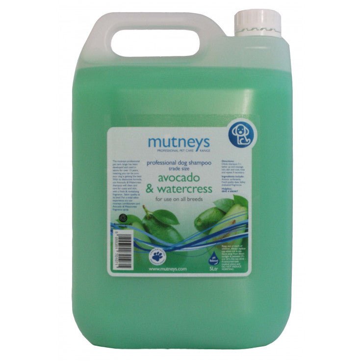 AVOCADO & WATERCRESS SHAMPOO 5LTR شامبو الأفوكادو والجرجير - Shopivet.com
