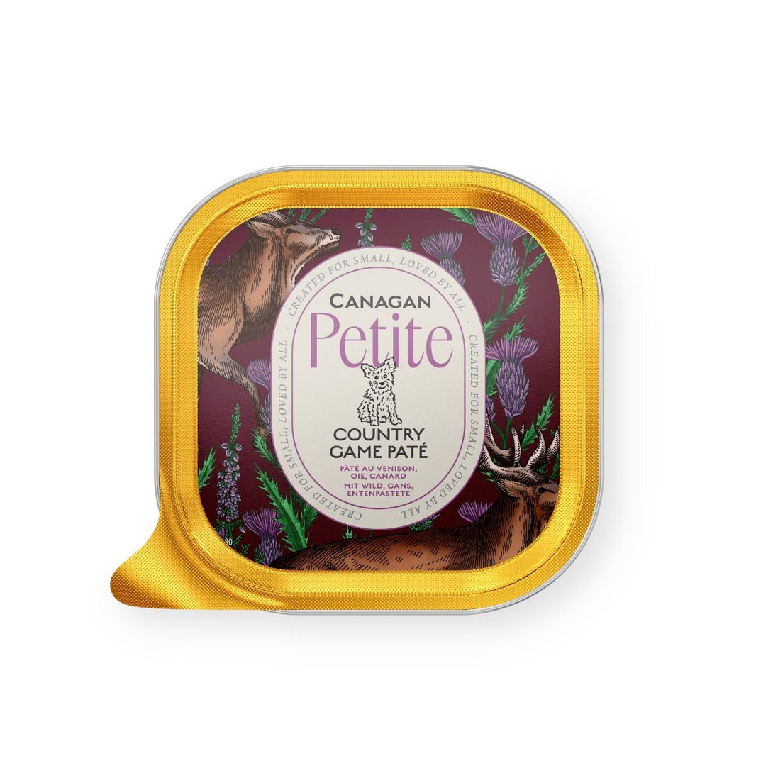 Canagan Petite Country Game Pate Small Wet Dog Food 100g - 100g