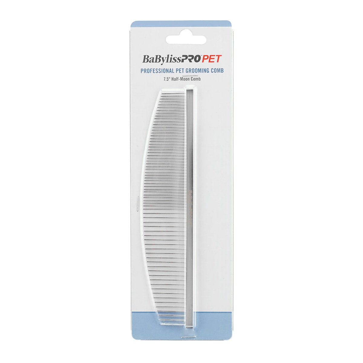 BaByliss PRO PET Half - Moon Dog Comb - Shopivet.com