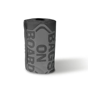Bags on Board Dispenser Bone, Black, 30 Bags - Shopivet.com