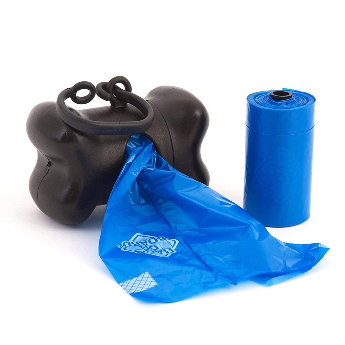 Bags on Board Dispenser Bone, Black, 30 Bags - Shopivet.com