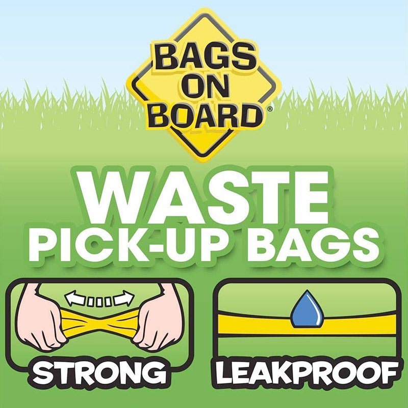 Bags on Board Refill Bags Ocean Breeze Scented Green 140bags (14×10 ) - Shopivet.com