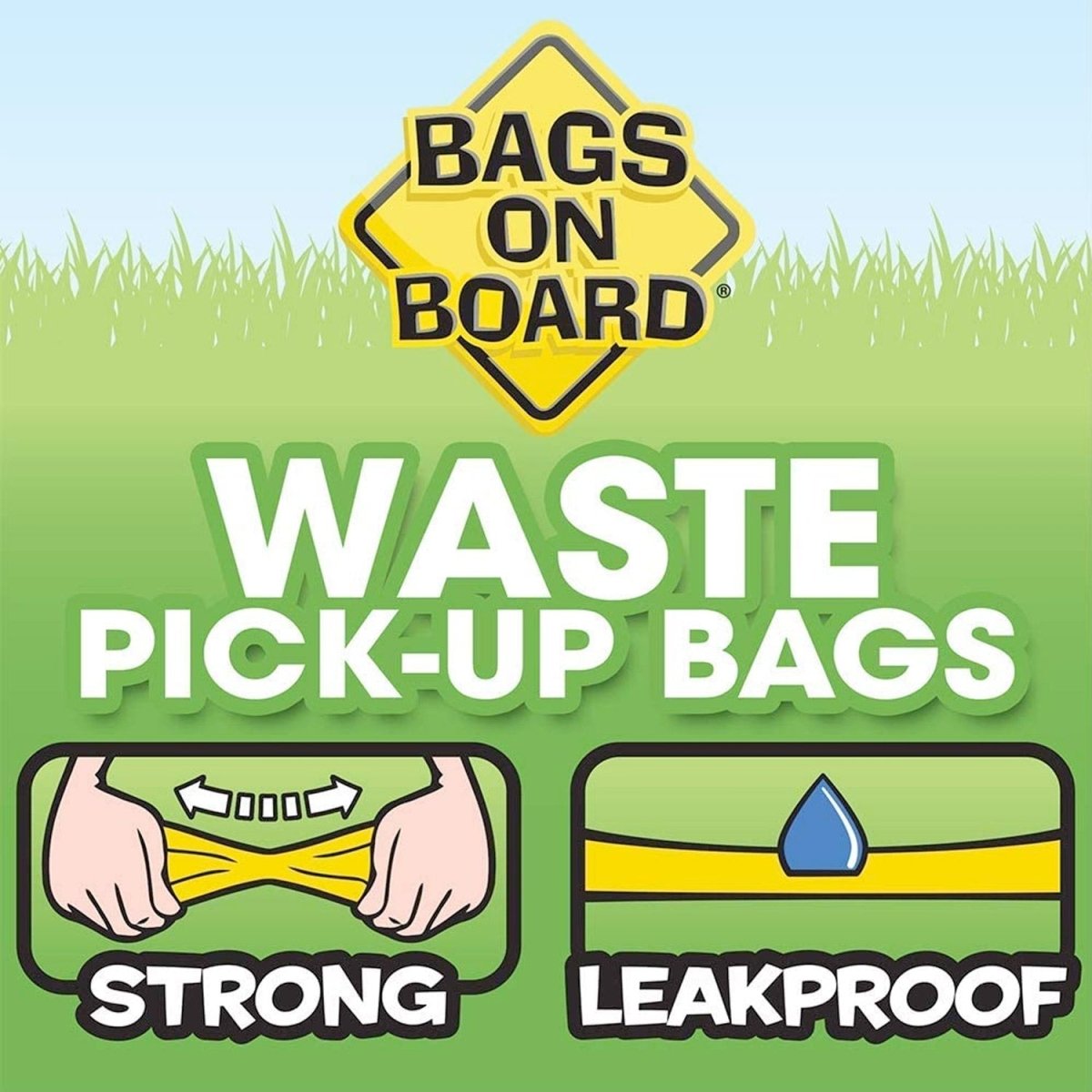 Bags On Board Refill Pack 140 Bags (10 x 14) – Fashion Print - Shopivet.com