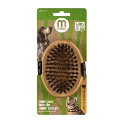 Bamboo Palm Brush - Bristle - Shopivet.com