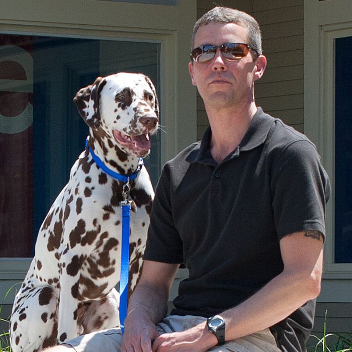 Basic Solids Padded Handle Dog Leash 4ft - blue - Shopivet.com