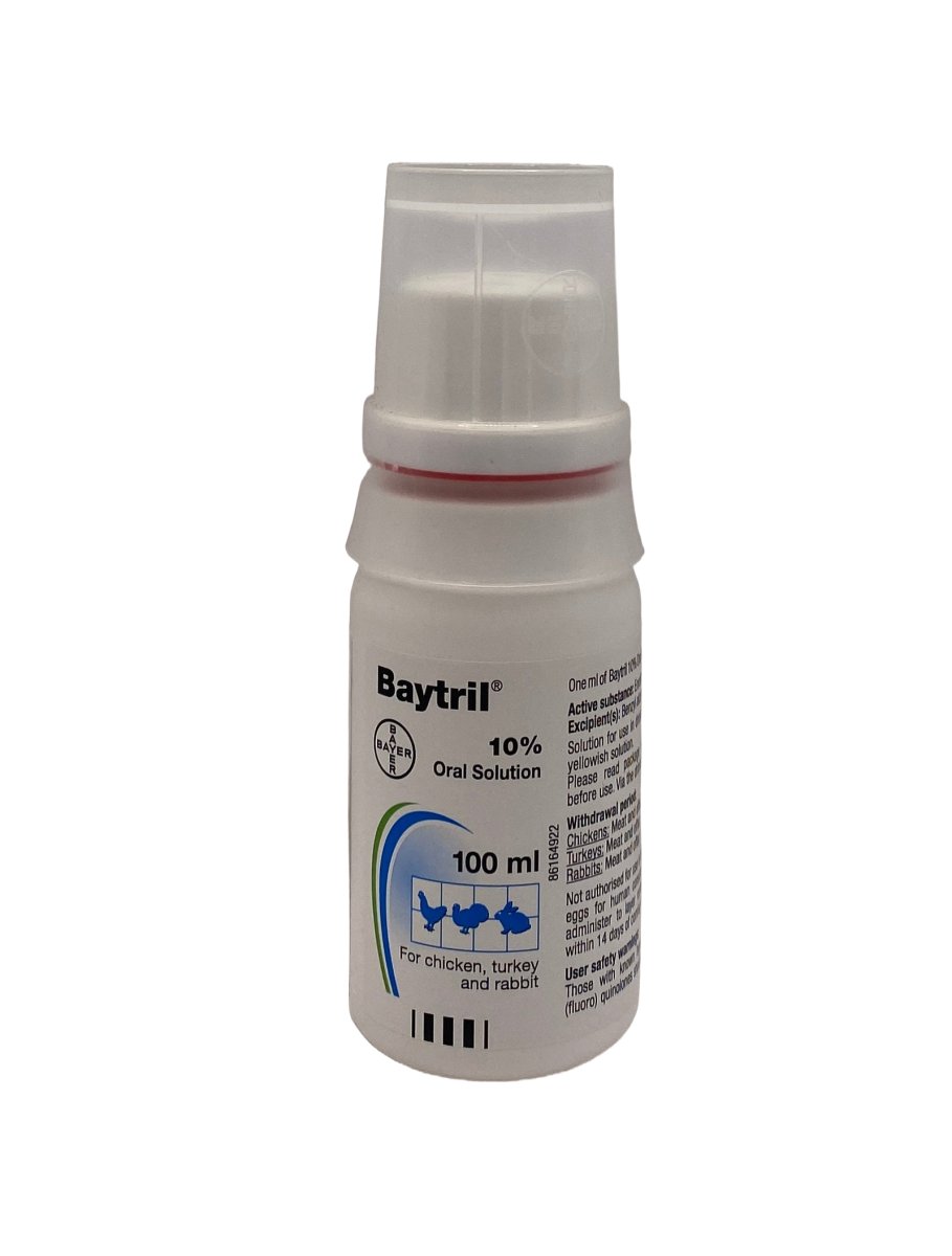 Baytril 10% Oral 100ml - Shopivet.com