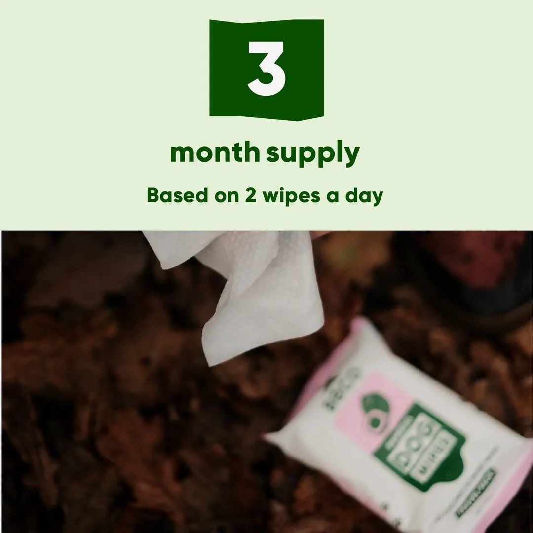 Beco Bamboo Coconut Scented Dog Travel Wipes 20pcs