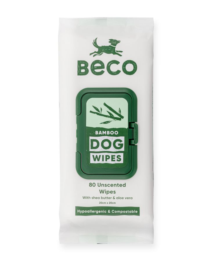 Beco Bamboo Unscented Dog Wipes - Shopivet.com
