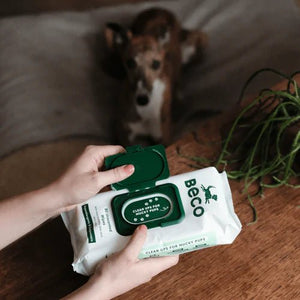 Beco Bamboo Unscented Dog Wipes - Shopivet.com