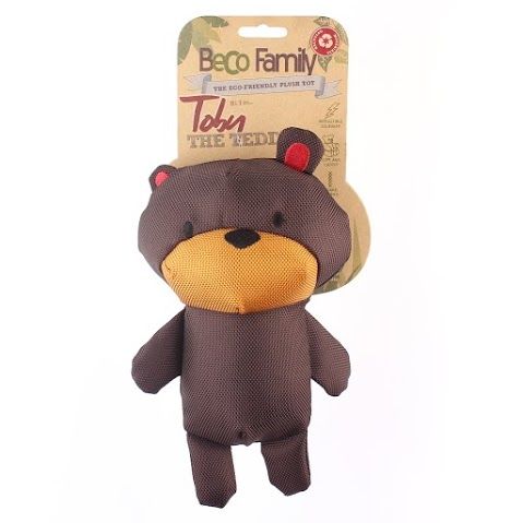 Beco Family Toby the Teddy Soft Dog Toy - MEDIUM - Shopivet.com