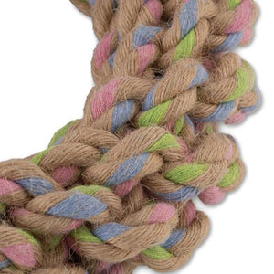 Beco Hemp Jungle Ring Rope Dog Toy - LARGE - Shopivet.com