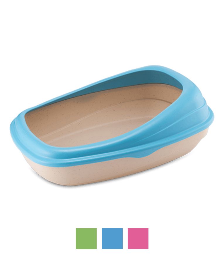 Beco Pets Cat Litter Tray - CREAM - Shopivet.com