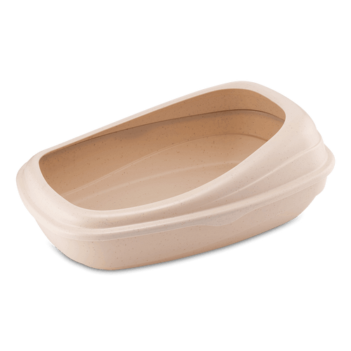 Beco Pets Cat Litter Tray - CREAM - Shopivet.com
