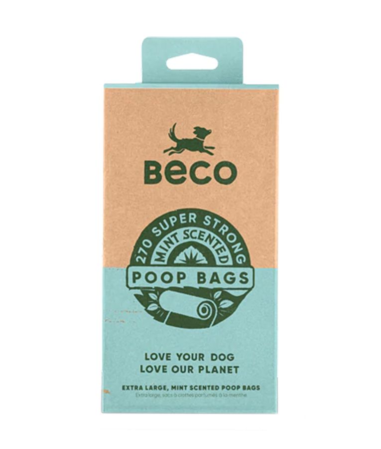 Beco Pets Mint Scented Poop Bags 270pcs - Shopivet.com