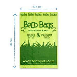 Beco Pets Mint Scented Poop Bags 60pcs - 60 pcs - Shopivet.com