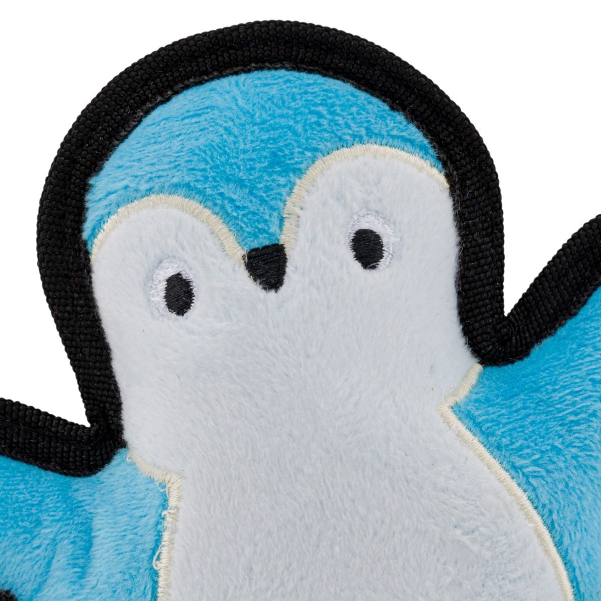 Beco Pets Rough & Tough Penguin Recycled Dog Toy - Blue Small - Shopivet.com