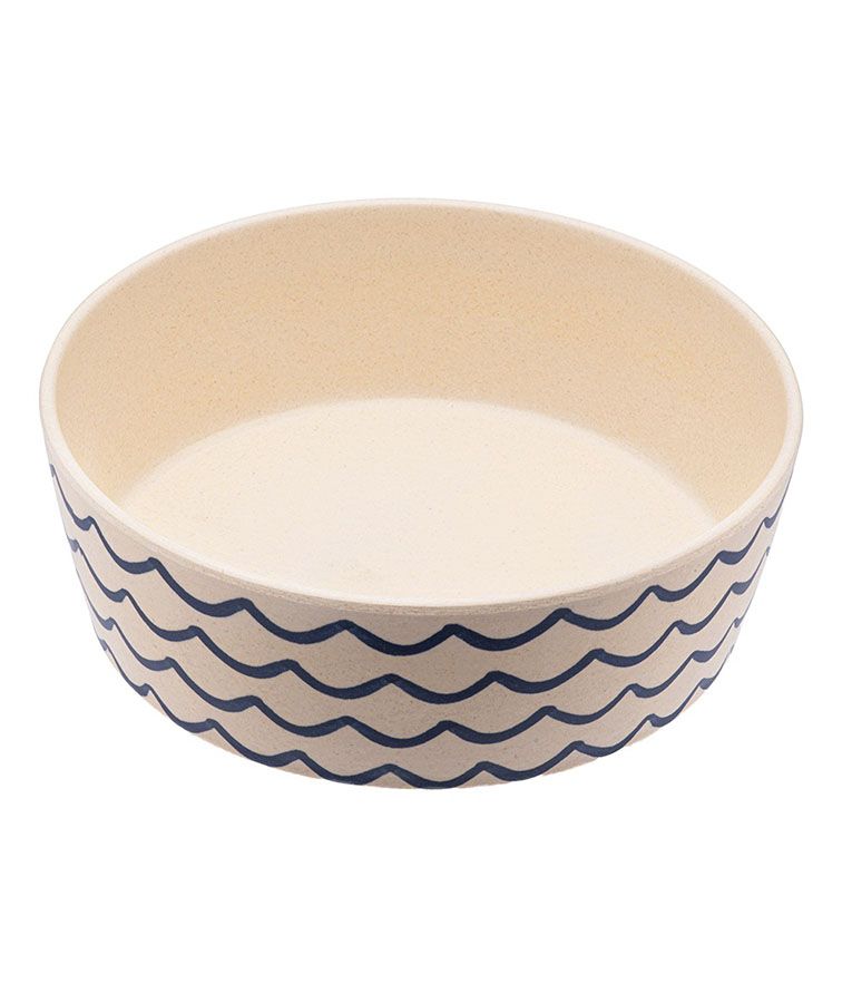 Beco Pets Save the Waves Bamboo Printed Dog Bowl - Large - Shopivet.com