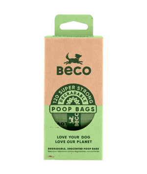 Beco Pets Unscented Poop Bags 120pcs - 120 pcs - Shopivet.com