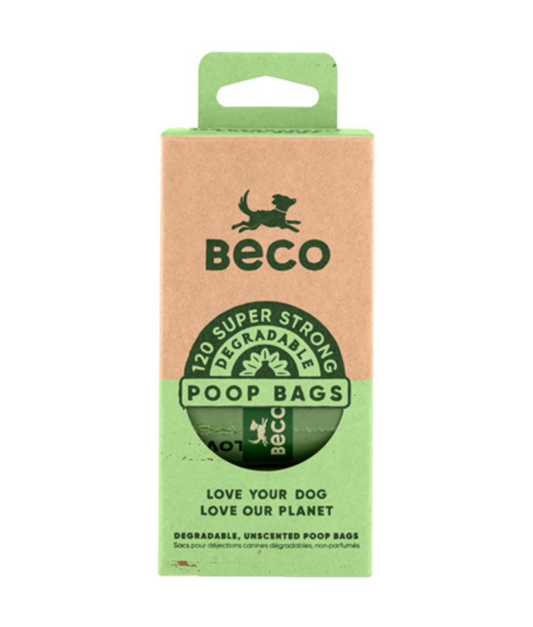 Beco Pets Unscented Poop Bags 120pcs - 120 pcs - Shopivet.com