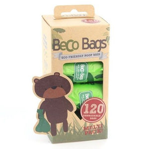 Beco Pets Unscented Poop Bags 120pcs - 120 pcs - Shopivet.com